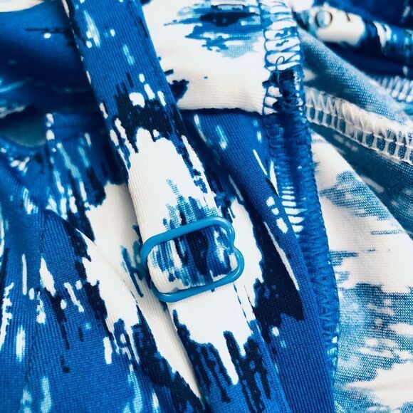 Nottinbianche Bandeau Ikat Boho Pattern Mini Dress - Picture 5 of 12